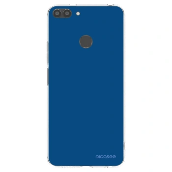 Picasee silikonska prozirna maskica za Huawei P Smart - Navy Blue