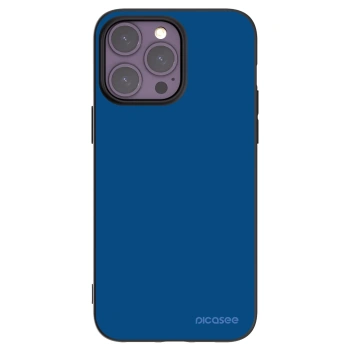 Picasee crna silikonska maskica za Apple iPhone 14 Pro Max - Navy Blue