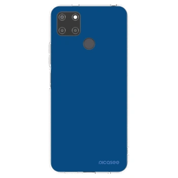 Picasee silikonska prozirna maskica za Realme C21Y - Navy Blue