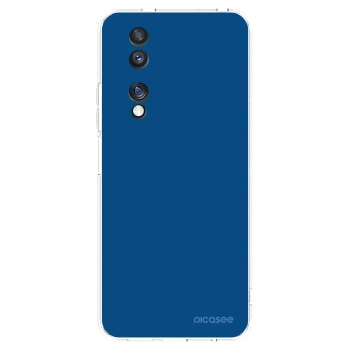 Picasee silikonska prozirna maskica za Honor 70 - Navy Blue