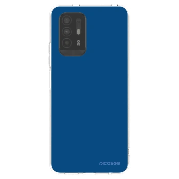 Picasee silikonska prozirna maskica za OPPO A94 5G - Navy Blue