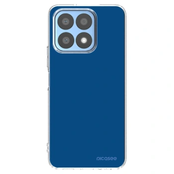 Picasee silikonska prozirna maskica za Honor X8a - Navy Blue