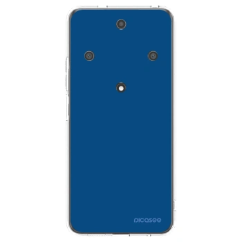 Picasee silikonska prozirna maskica za Honor Magic5 Lite 5G - Navy Blue