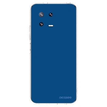 Picasee silikonska prozirna maskica za Xiaomi 13 Pro - Navy Blue