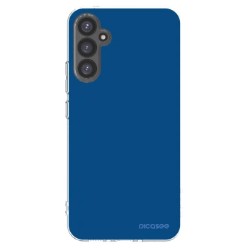 Picasee silikonska prozirna maskica za Samsung Galaxy A34 5G A346B - Navy Blue