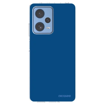 Picasee silikonska prozirna maskica za Xiaomi Redmi Note 12 Pro 5G - Navy Blue
