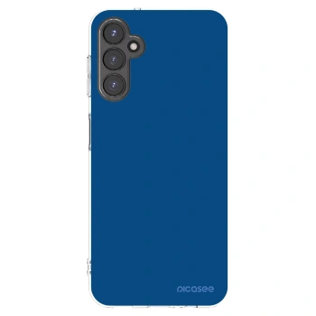 Picasee silikonska prozirna maskica za Samsung Galaxy A14 5G A146P - Navy Blue