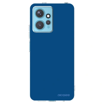 Picasee silikonska prozirna maskica za Xiaomi Redmi Note 12 4G - Navy Blue