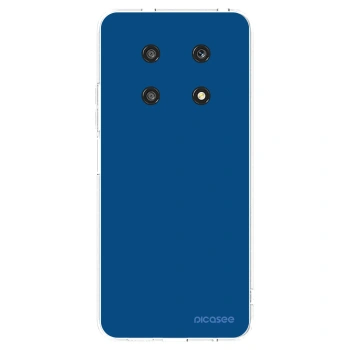 Picasee silikonska prozirna maskica za Honor Magic4 Lite 5G - Navy Blue