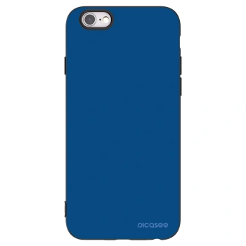 Picasee crna silikonska maskica za Apple iPhone 6/6S - Navy Blue