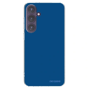 Picasee silikonska prozirna maskica za Samsung Galaxy S24+ S926B 5G - Navy Blue