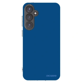 Picasee silikonska prozirna maskica za Samsung Galaxy S23 FE S711B - Navy Blue