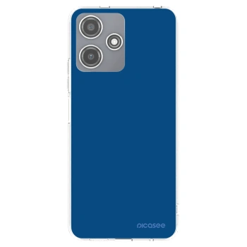 Picasee silikonska prozirna maskica za Xiaomi Redmi 12 5G - Navy Blue