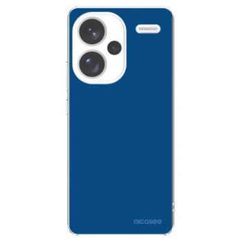 Picasee silikonska prozirna maskica za Xiaomi Redmi Note 13 Pro+ 5G - Navy Blue