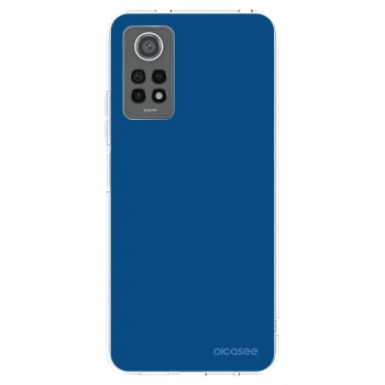 Picasee silikonska prozirna maskica za Xiaomi Redmi Note 12 Pro 4G - Navy Blue