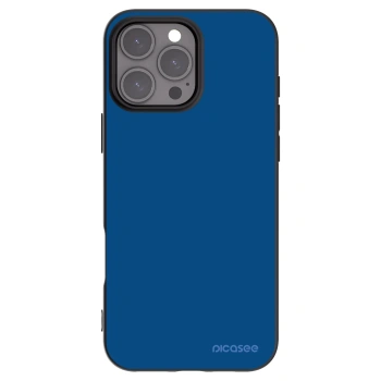 Picasee crna silikonska maskica za Apple iPhone 16 Pro Max - Navy Blue