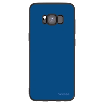 Picasee crna silikonska maskica za Samsung Galaxy S8 G950F - Navy Blue