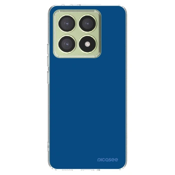 Picasee silikonska prozirna maskica za Xiaomi 14T - Navy Blue