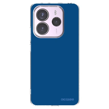 Picasee silikonska prozirna maskica za Xiaomi Redmi Note 14 5G - Navy Blue