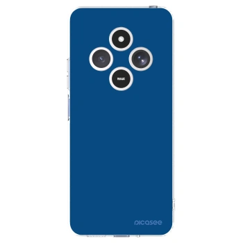 Picasee silikonska prozirna maskica za Xiaomi Redmi 14C - Navy Blue