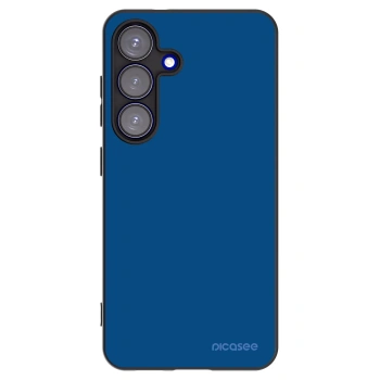 Picasee crna silikonska maskica za Samsung Galaxy S25 5G - Navy Blue