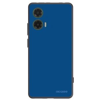 Picasee crna silikonska maskica za Motorola Moto G35 5G - Navy Blue
