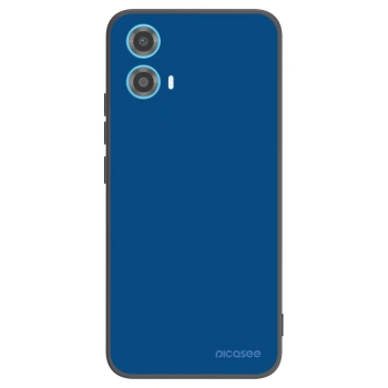 Picasee crna silikonska maskica za Motorola Moto G34 5G - Navy Blue