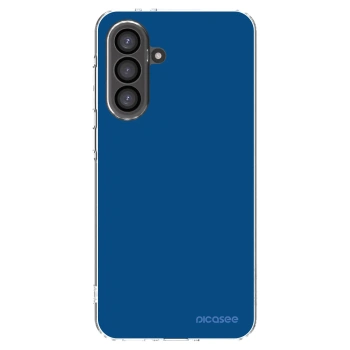 Picasee silikonska prozirna maskica za Samsung Galaxy A36 5G - Navy Blue