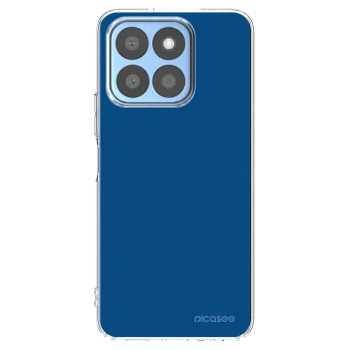 Picasee silikonska prozirna maskica za Honor X8c - Navy Blue