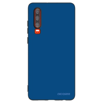 Picasee crna silikonska maskica za Huawei P30 - Navy Blue
