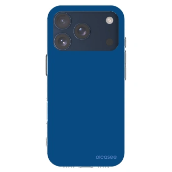 Picasee silikonska prozirna maskica za Apple iPhone 17 Pro - Navy Blue