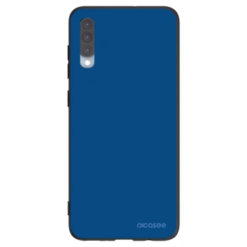 Picasee crna silikonska maskica za Samsung Galaxy A70 A705F - Navy Blue