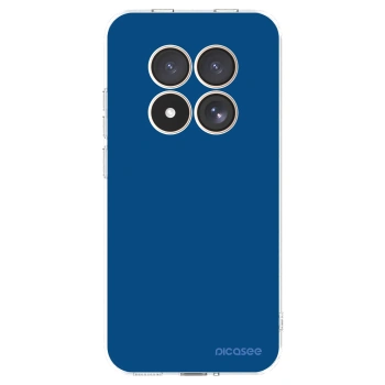Picasee silikonska prozirna maskica za Xiaomi Redmi Note 15 Pro 4G - Navy Blue