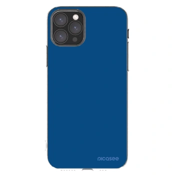 Picasee silikonska prozirna maskica za Apple iPhone 11 Pro - Navy Blue