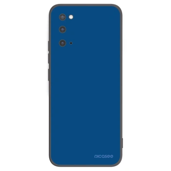 Picasee crna silikonska maskica za Samsung Galaxy S20 G980F - Navy Blue