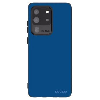 Picasee crna silikonska maskica za Samsung Galaxy S20 Ultra 5G G988F - Navy Blue