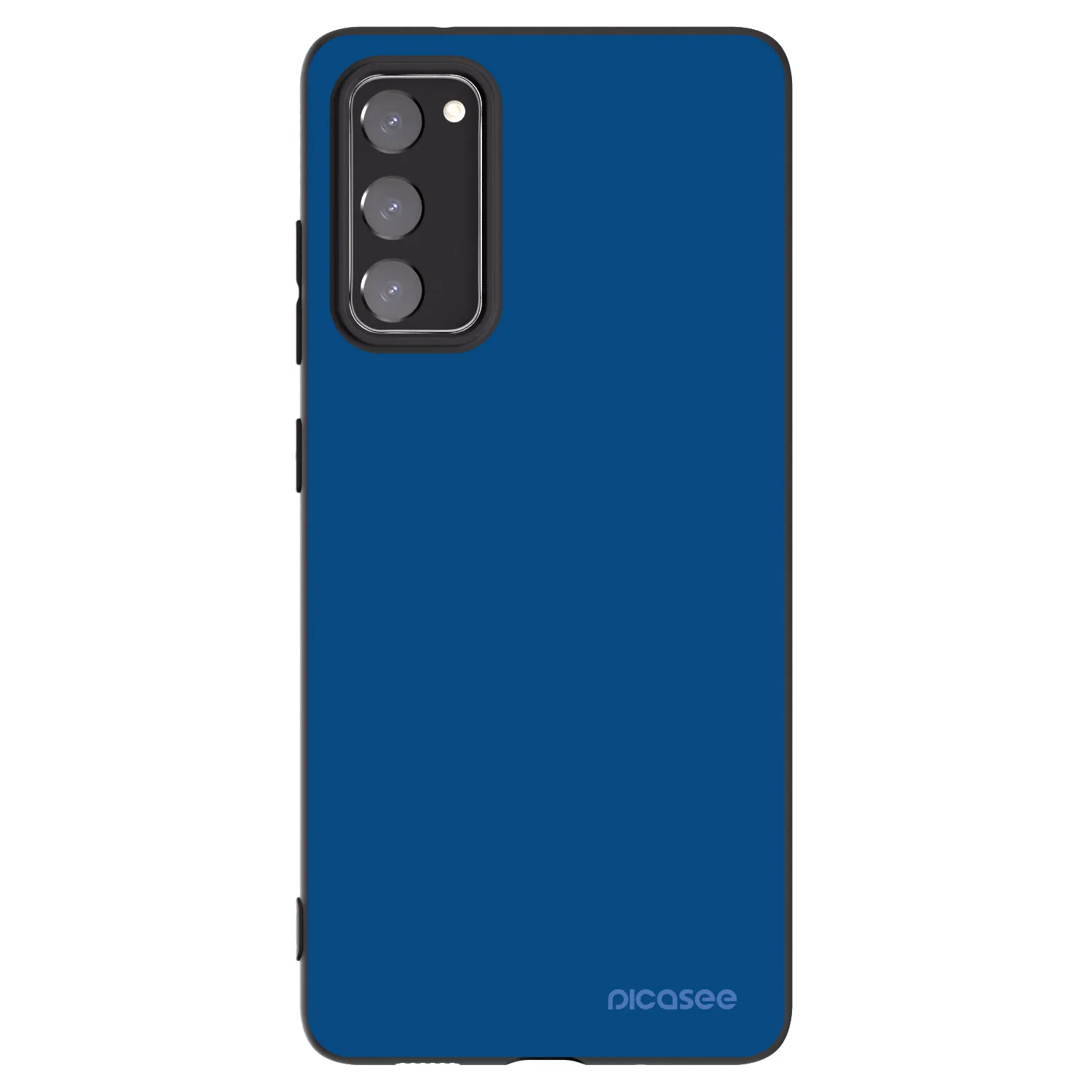 Picasee crna silikonska maskica za Samsung Galaxy S20 FE - Navy Blue
