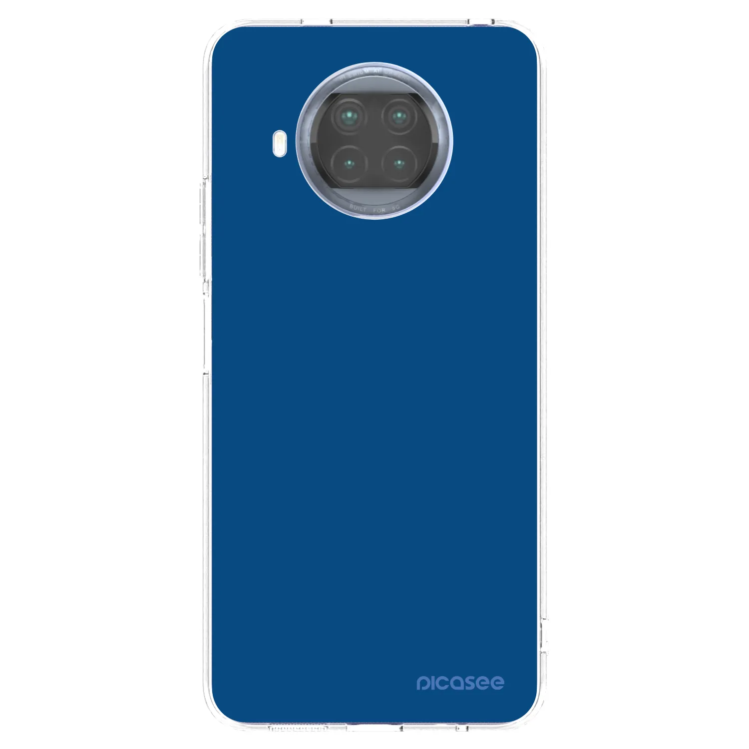 Picasee silikonska prozirna maskica za Xiaomi Mi 10T Lite - Navy Blue