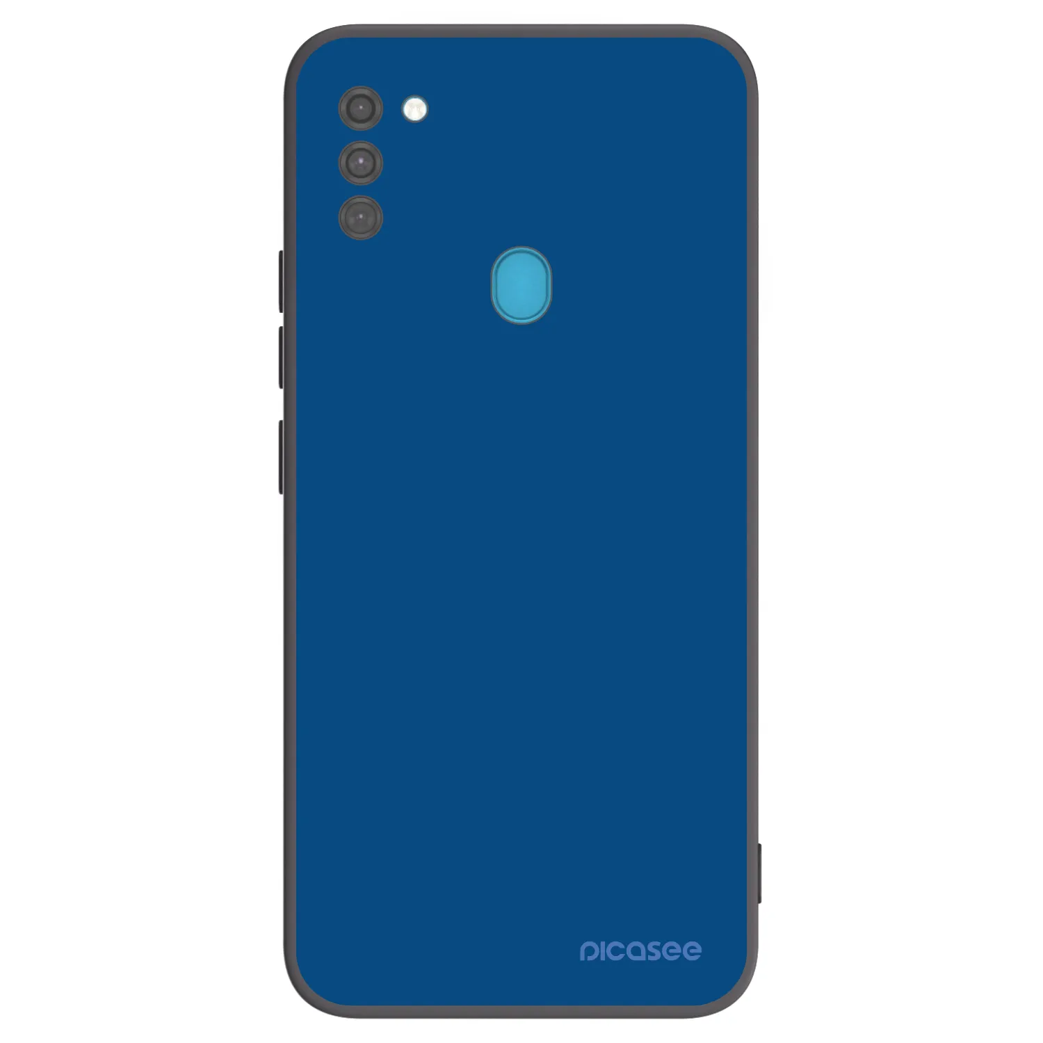 Picasee crna silikonska maskica za Samsung Galaxy M11 - Navy Blue
