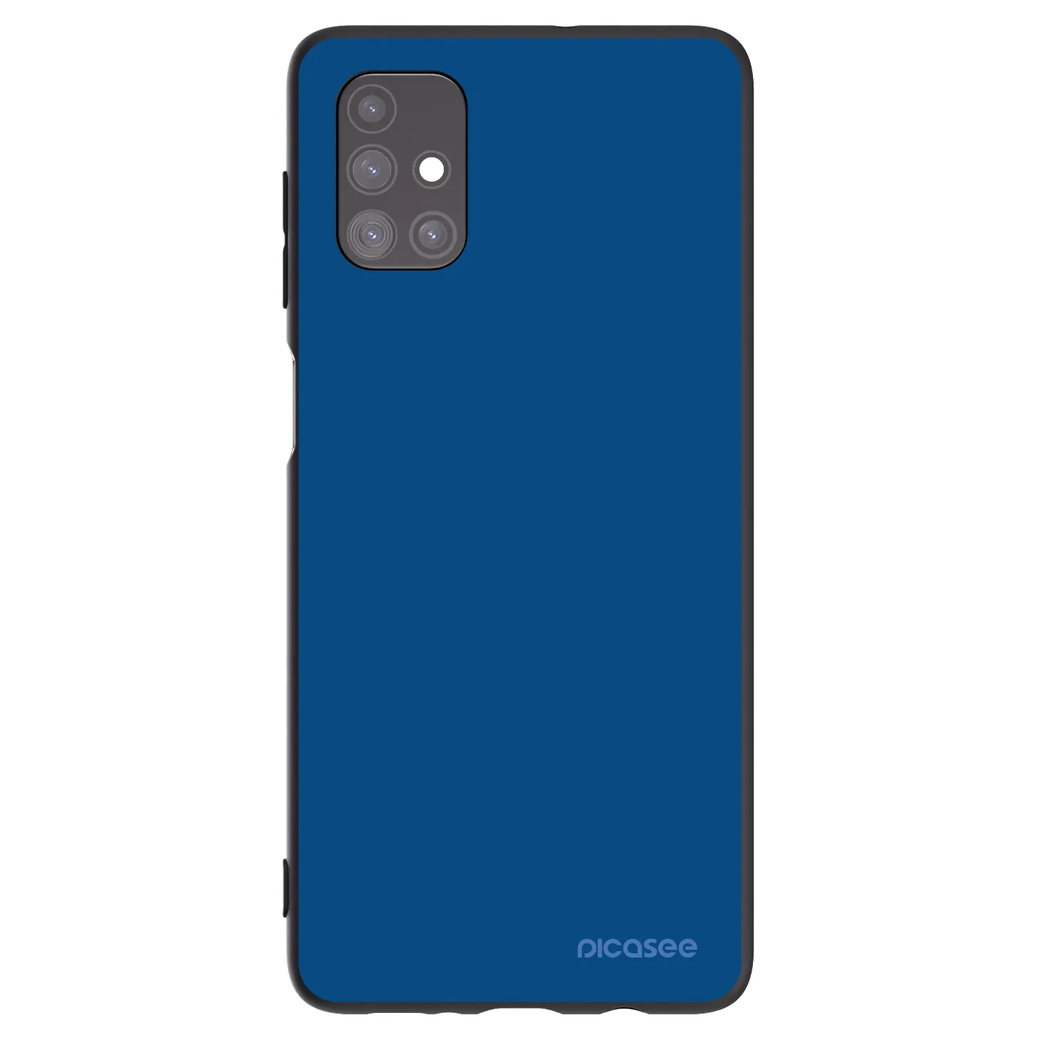 Picasee crna silikonska maskica za Samsung Galaxy M51 M515F - Navy Blue