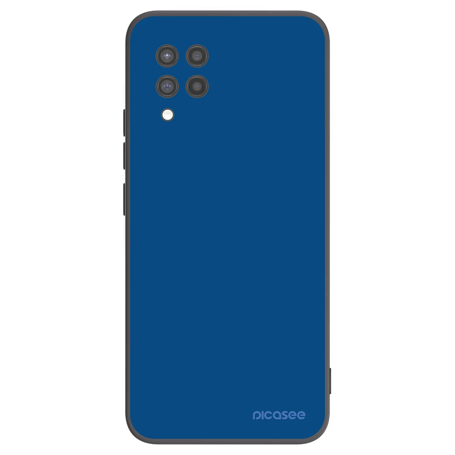 Picasee crna silikonska maskica za Samsung Galaxy A42 A426B - Navy Blue