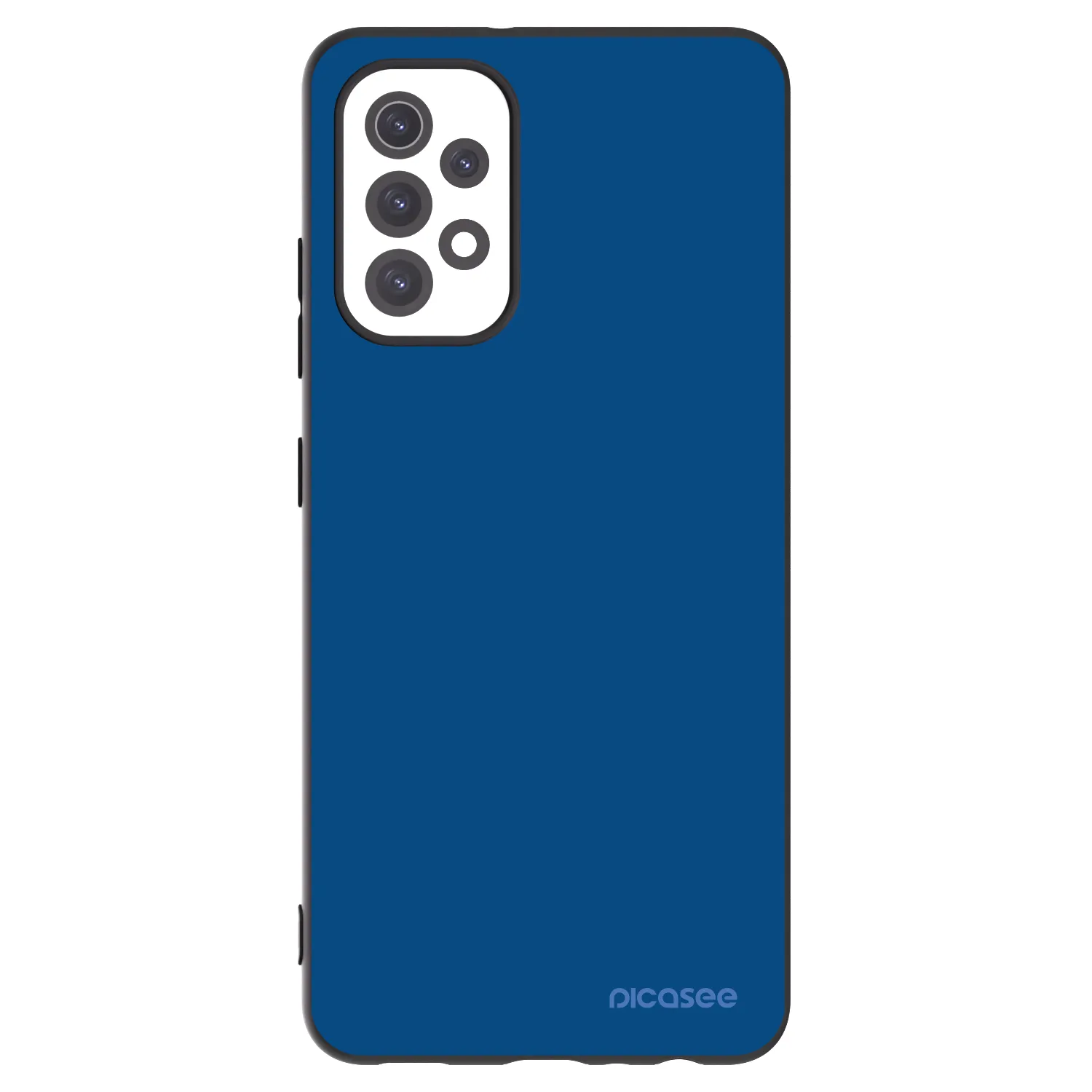 Picasee crna silikonska maskica za Samsung Galaxy A32 5G A326B - Navy Blue
