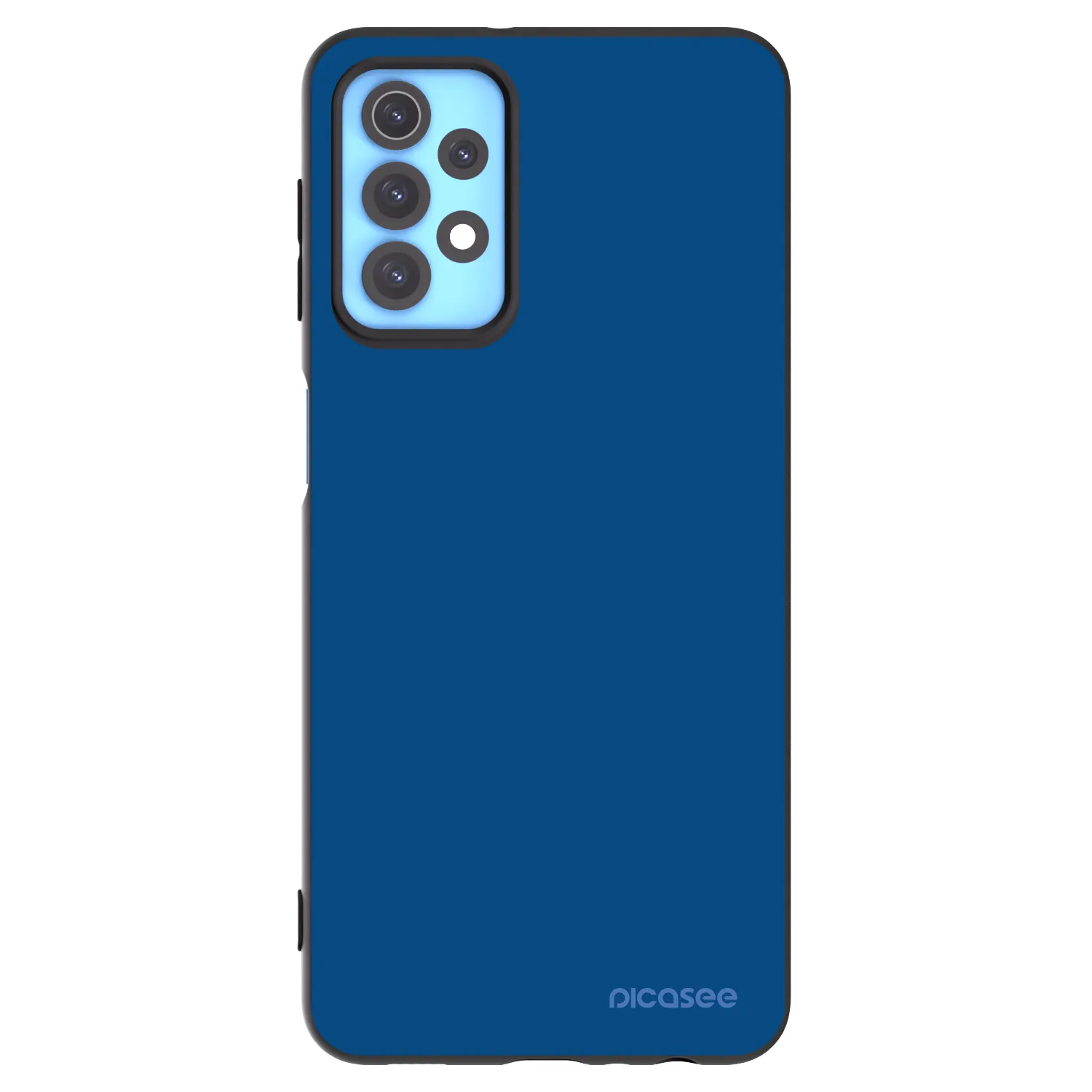 Picasee crna silikonska maskica za Samsung Galaxy A32 4G SM-A325F - Navy Blue