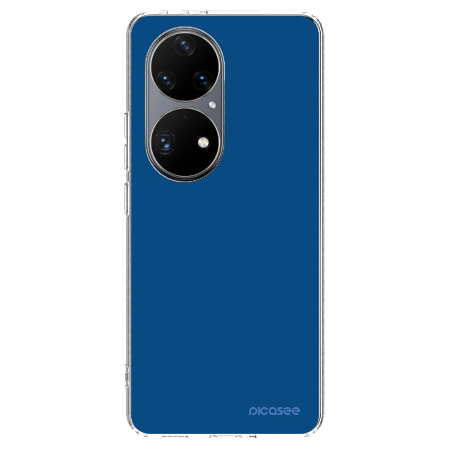 Picasee silikonska prozirna maskica za Huawei P50 - Navy Blue