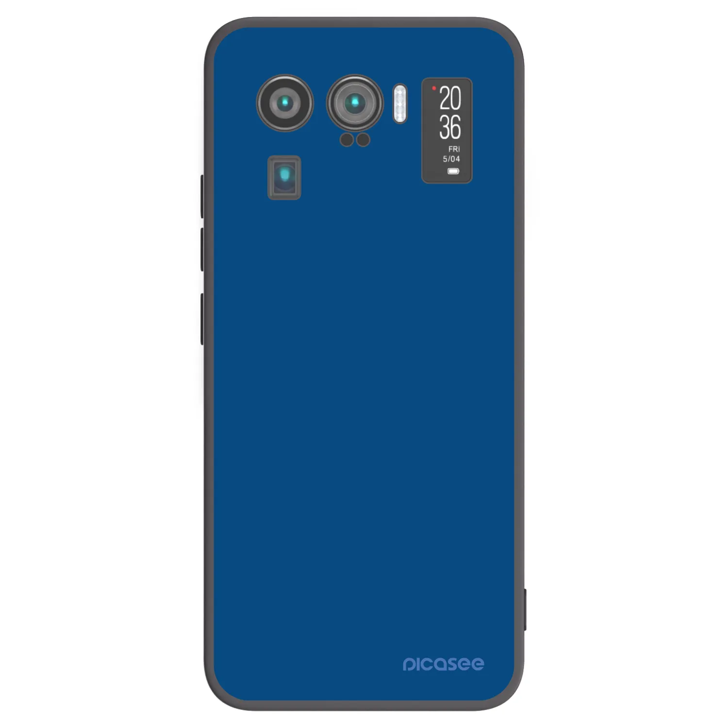 Picasee crna silikonska maskica za Xiaomi Mi 11 Ultra - Navy Blue