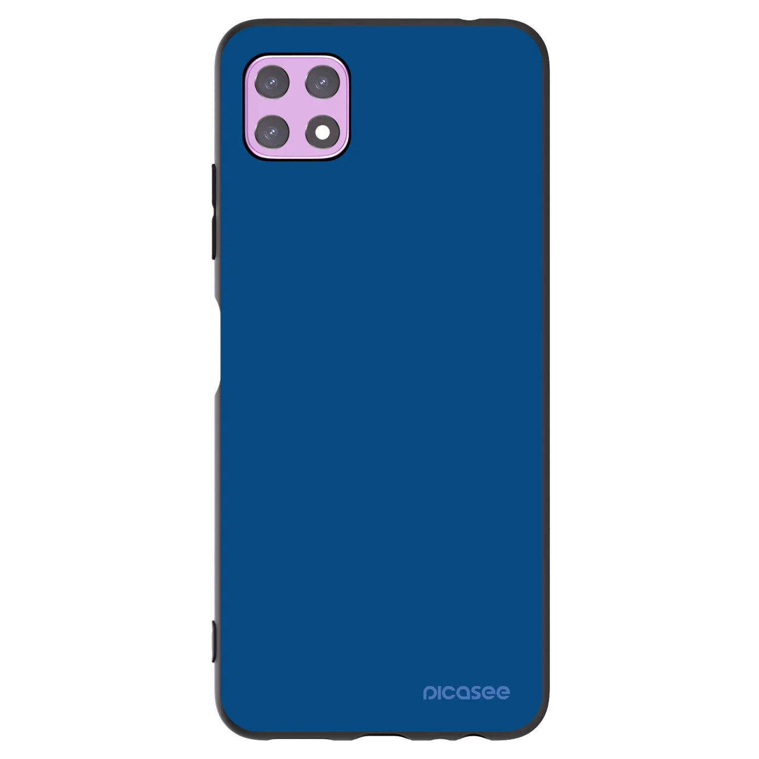 Picasee crna silikonska maskica za Samsung Galaxy A22 A226B 5G - Navy Blue