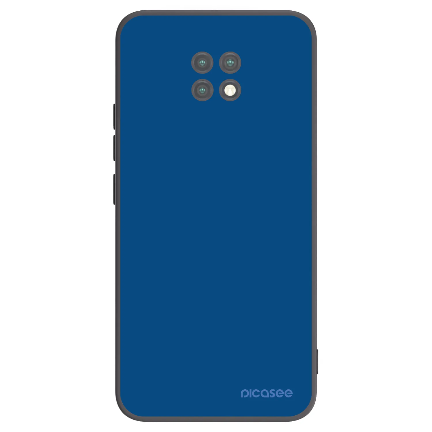 Picasee crna silikonska maskica za Xiaomi Redmi Note 9T - Navy Blue
