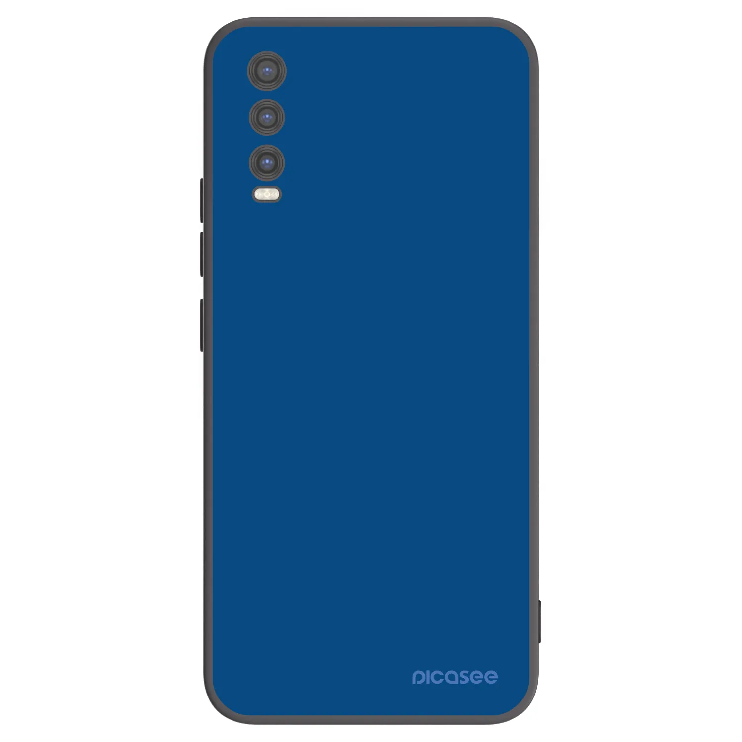 Picasee crna silikonska maskica za Vivo Y20s - Navy Blue
