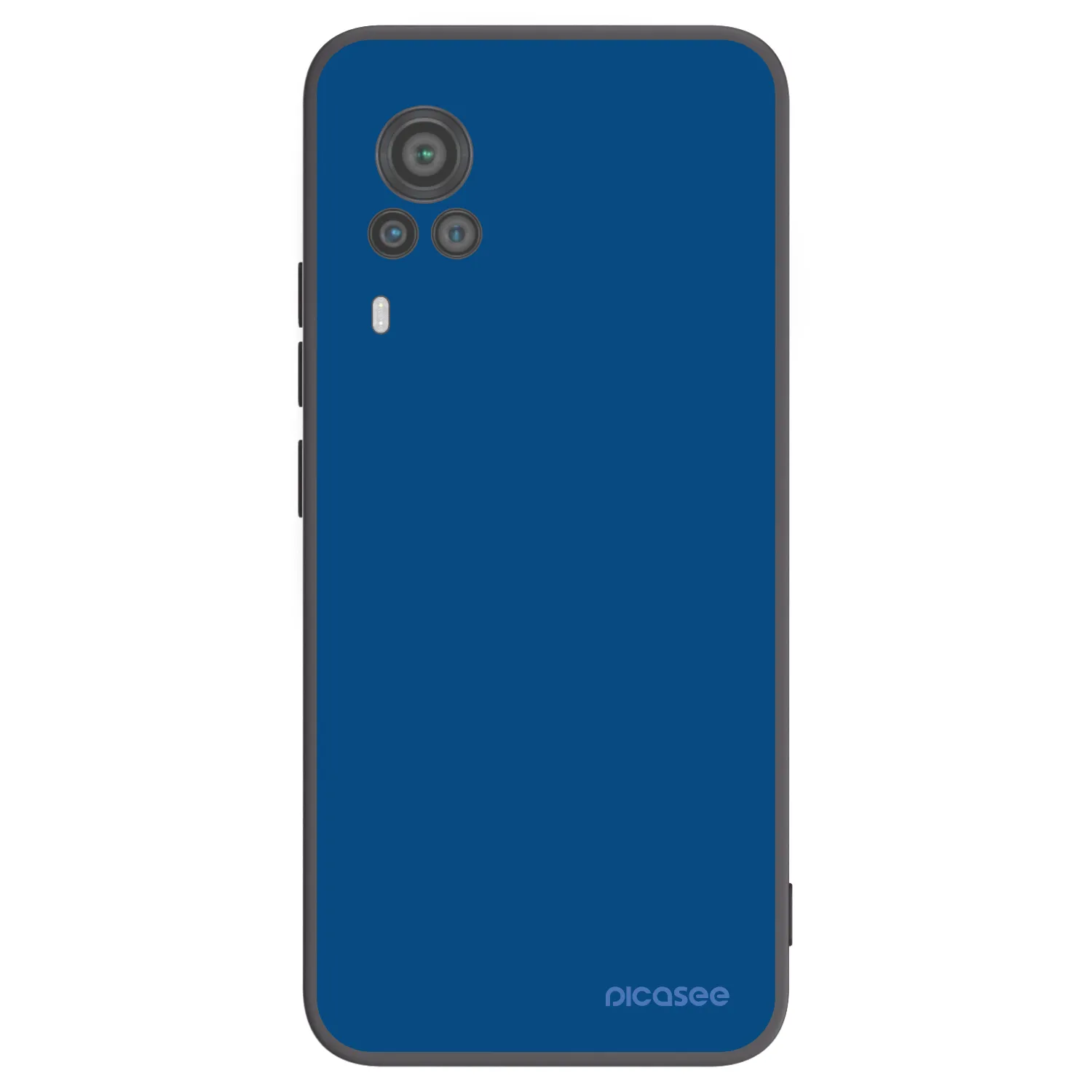 Picasee crna silikonska maskica za Vivo X60 Pro 5G - Navy Blue