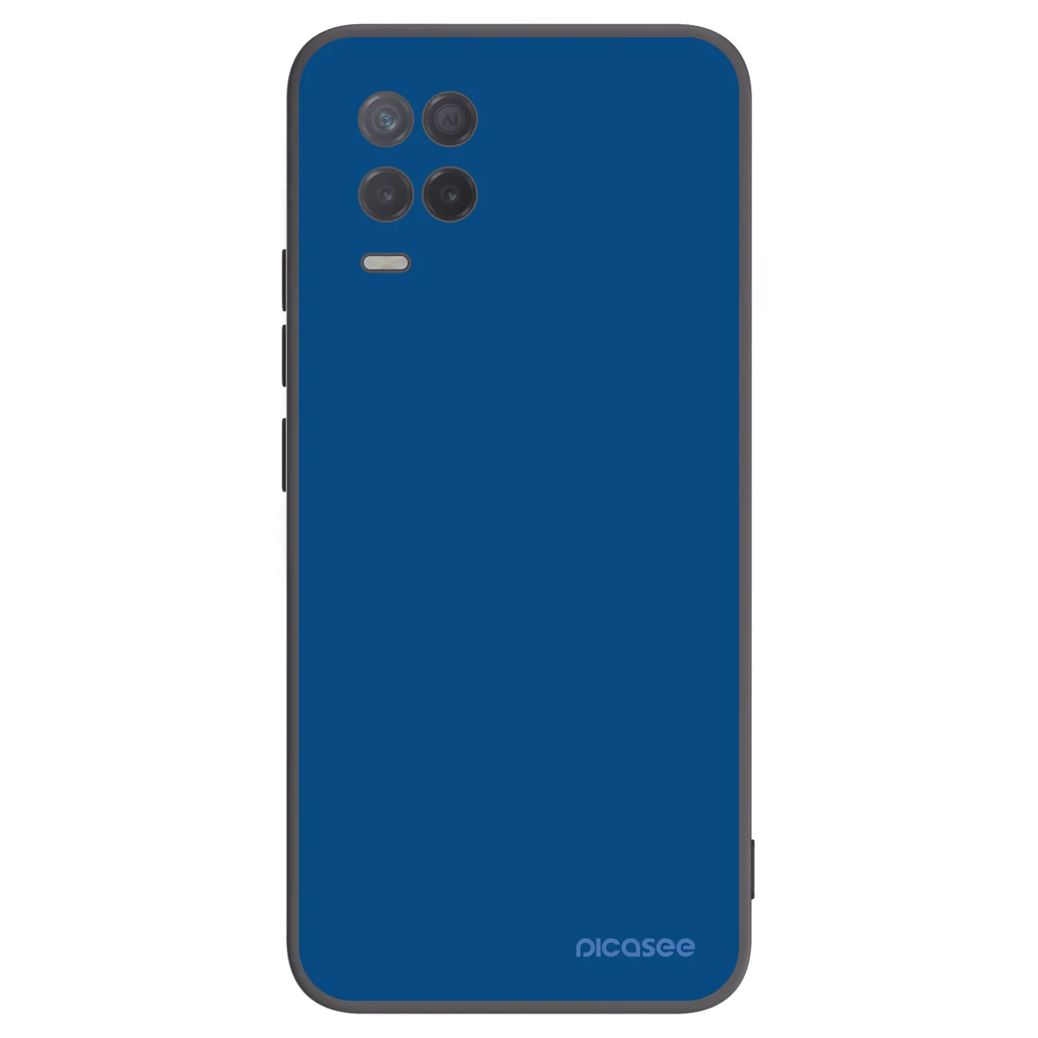 Picasee crna silikonska maskica za Realme 8 5G - Navy Blue